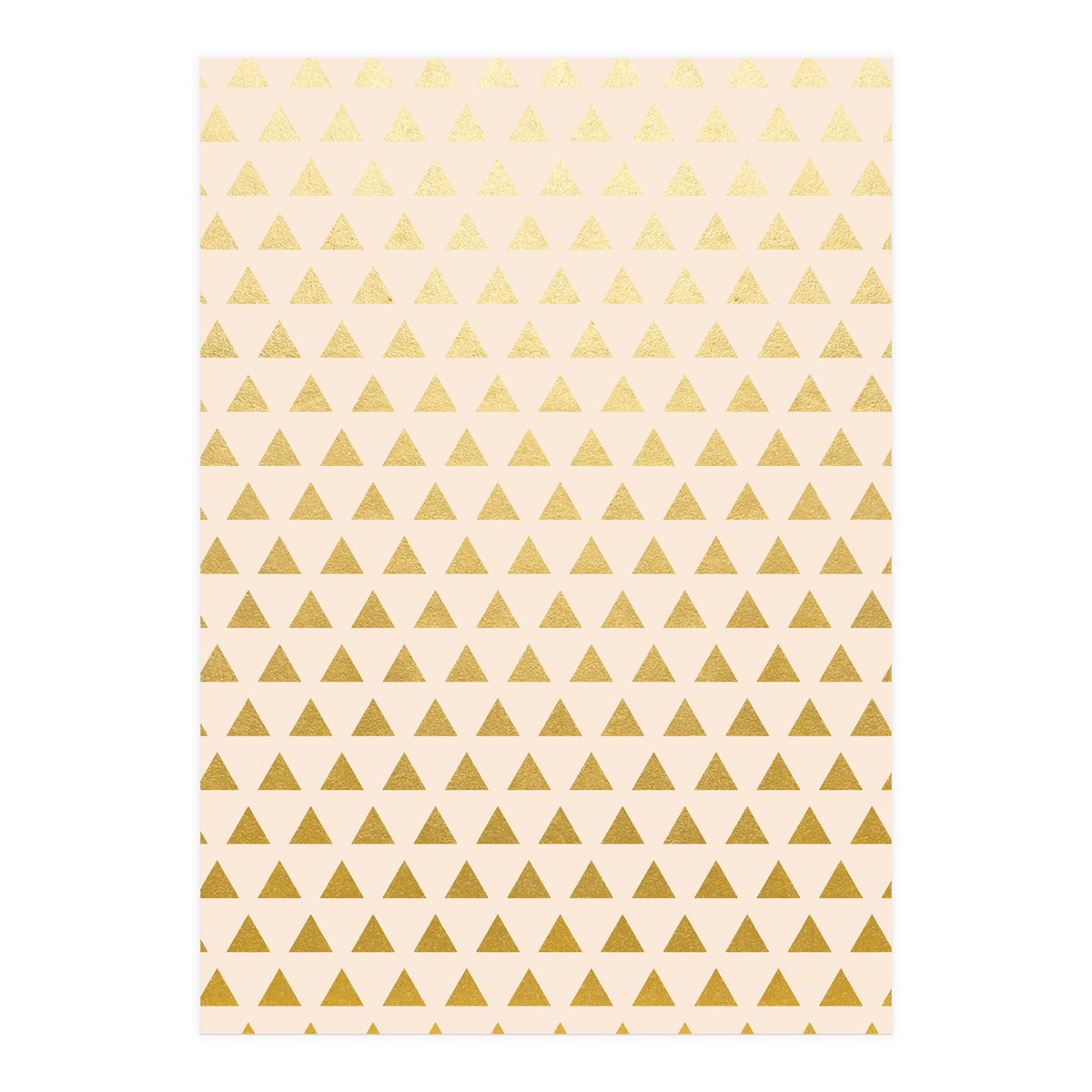 Blush + Gold Triangles #society6 #decor #buyart (Print Only)