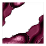 Burgundy & Silver Agate Texture 08  (Print Only) thumbnail