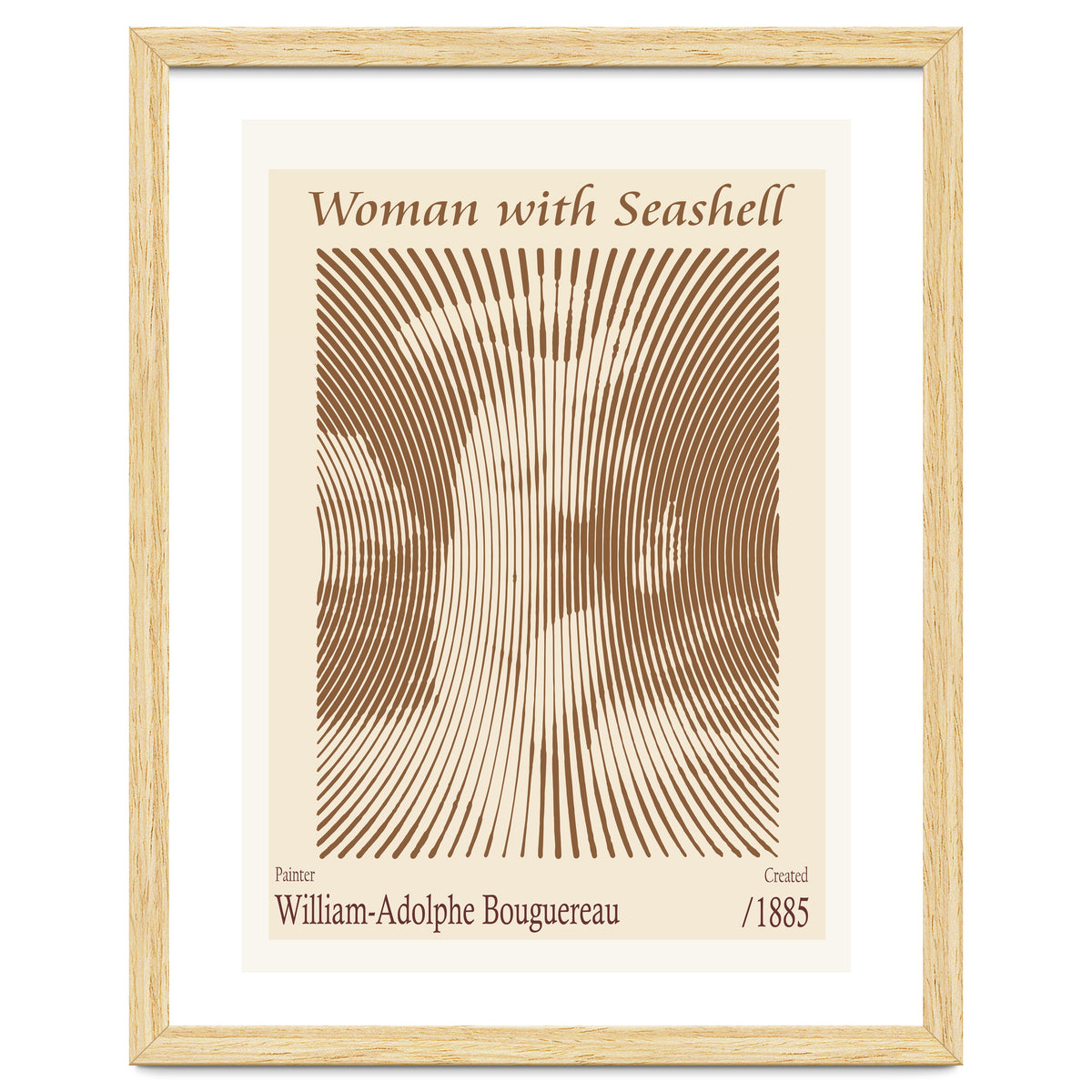 Woman With Seashell – William Adolphe Bouguereau (1885)