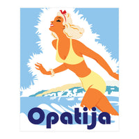 Opatia, Swimming Girl (Print Only)