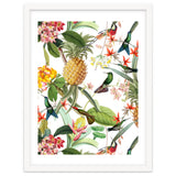 Hummingbirds in tropical Jungle thumbnail