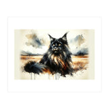 Mystical Black Cat In The Wild (Print Only) thumbnail