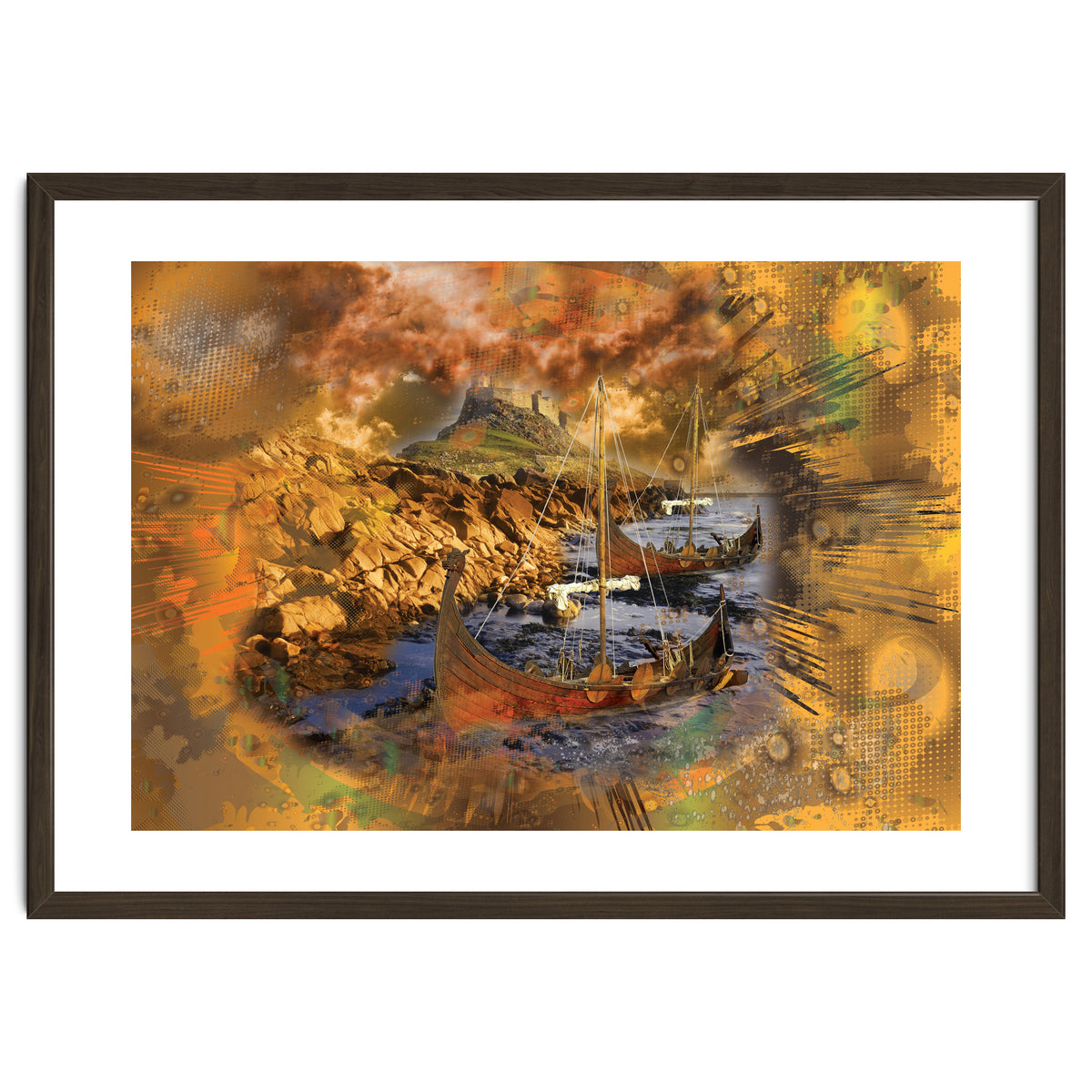 Lindesfarne Viking Raid 793 AD