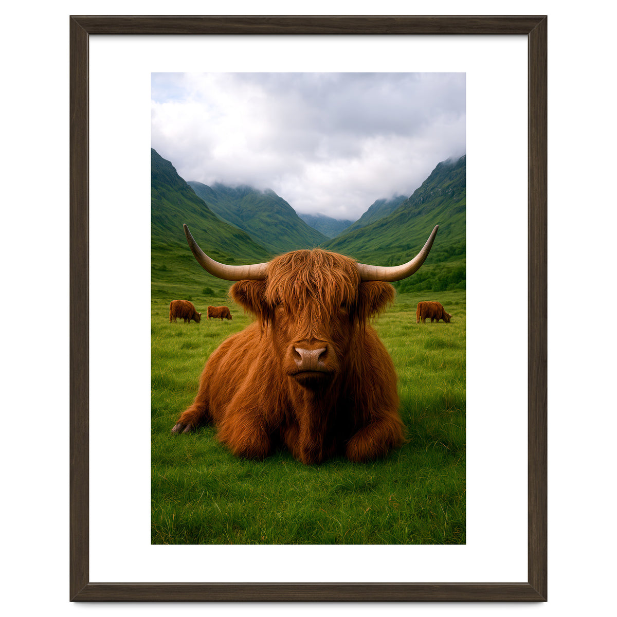 Highland Cow in Scotland