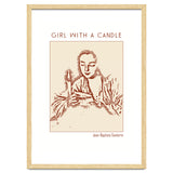 Girl With A Candle – Jean Baptiste Santerre thumbnail