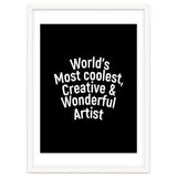 World's most coolest, creative and wonderful artist thumbnail