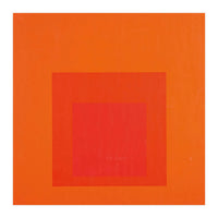 JOSEF ALBERS - HOMAGE TO THE SQUARE RED  (Print Only)