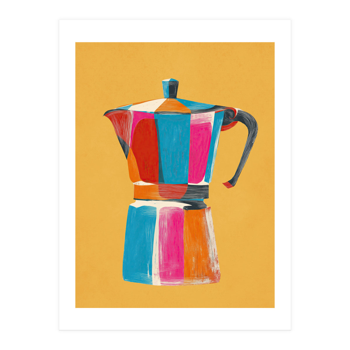 Color Block Moka (Print Only)