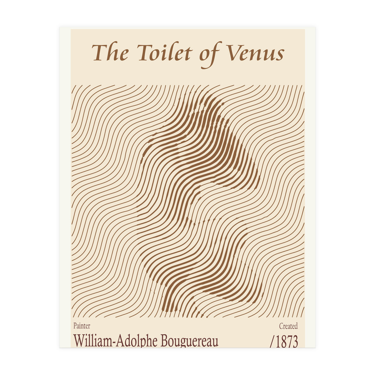 The Toilet Of Venus – William Adolphe Bouguereau (1873) (Print Only)