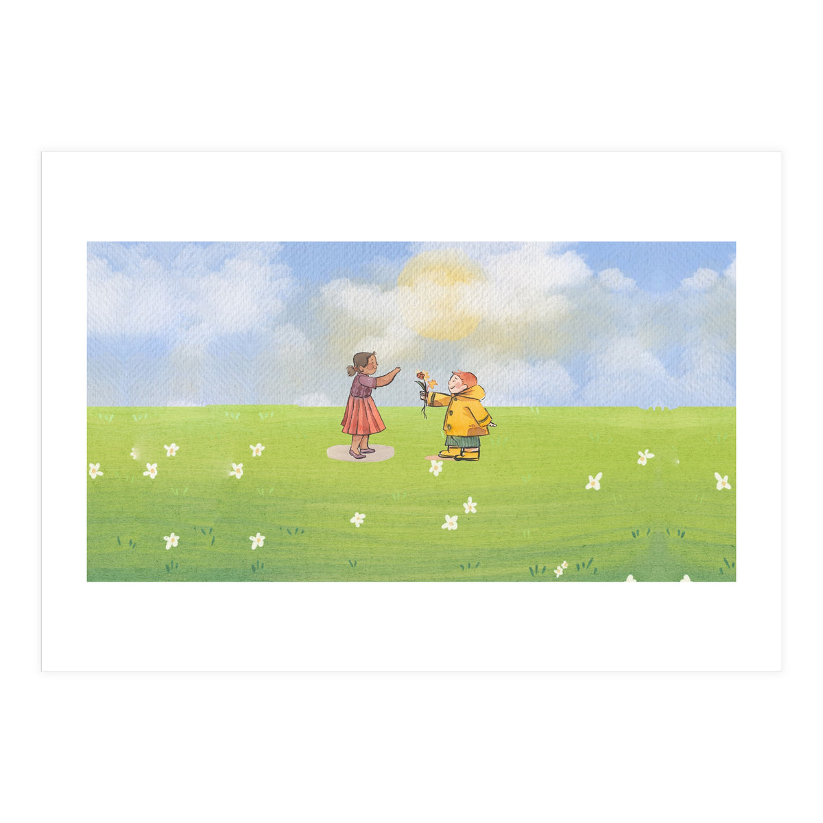 Love is the flower you've got to let grow💐 (Print Only)