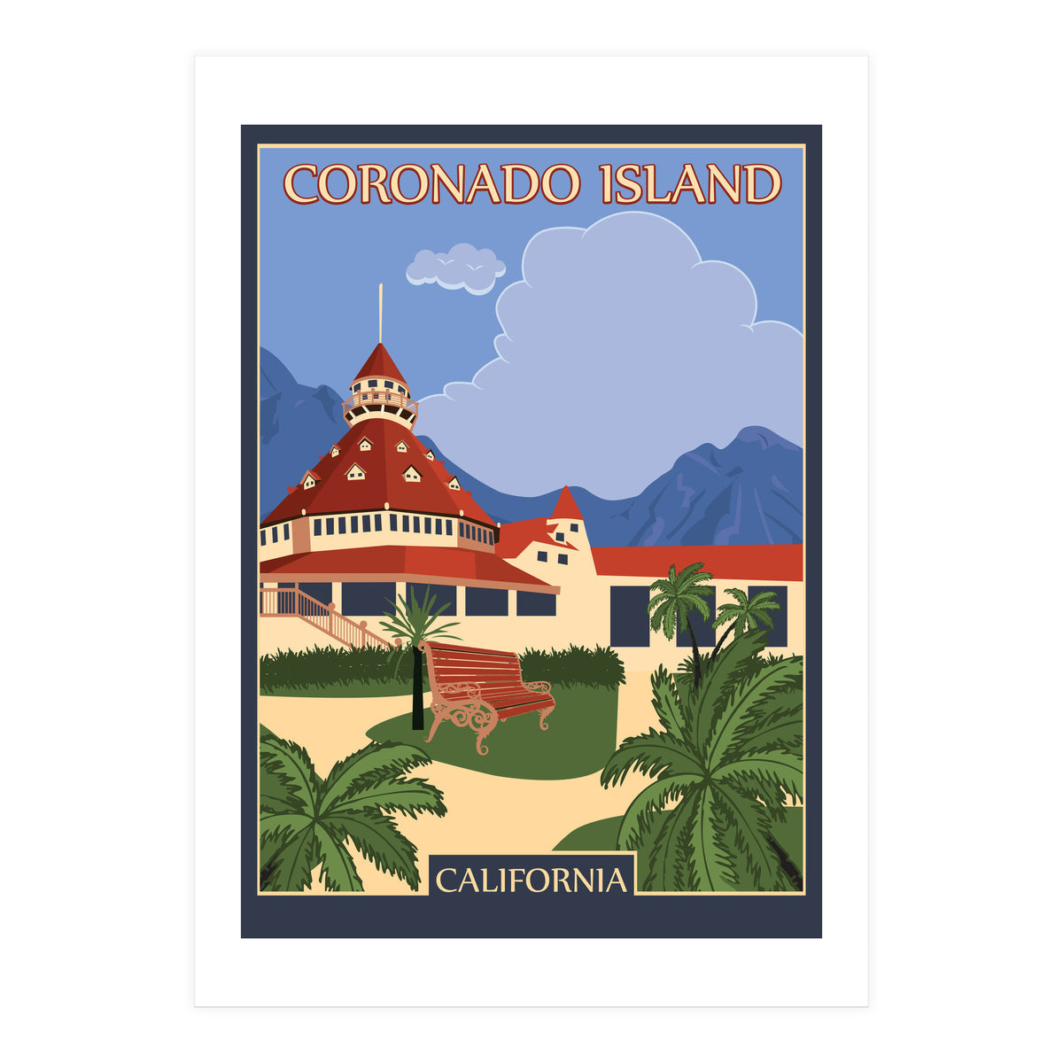 Coronado Island, California (Print Only)