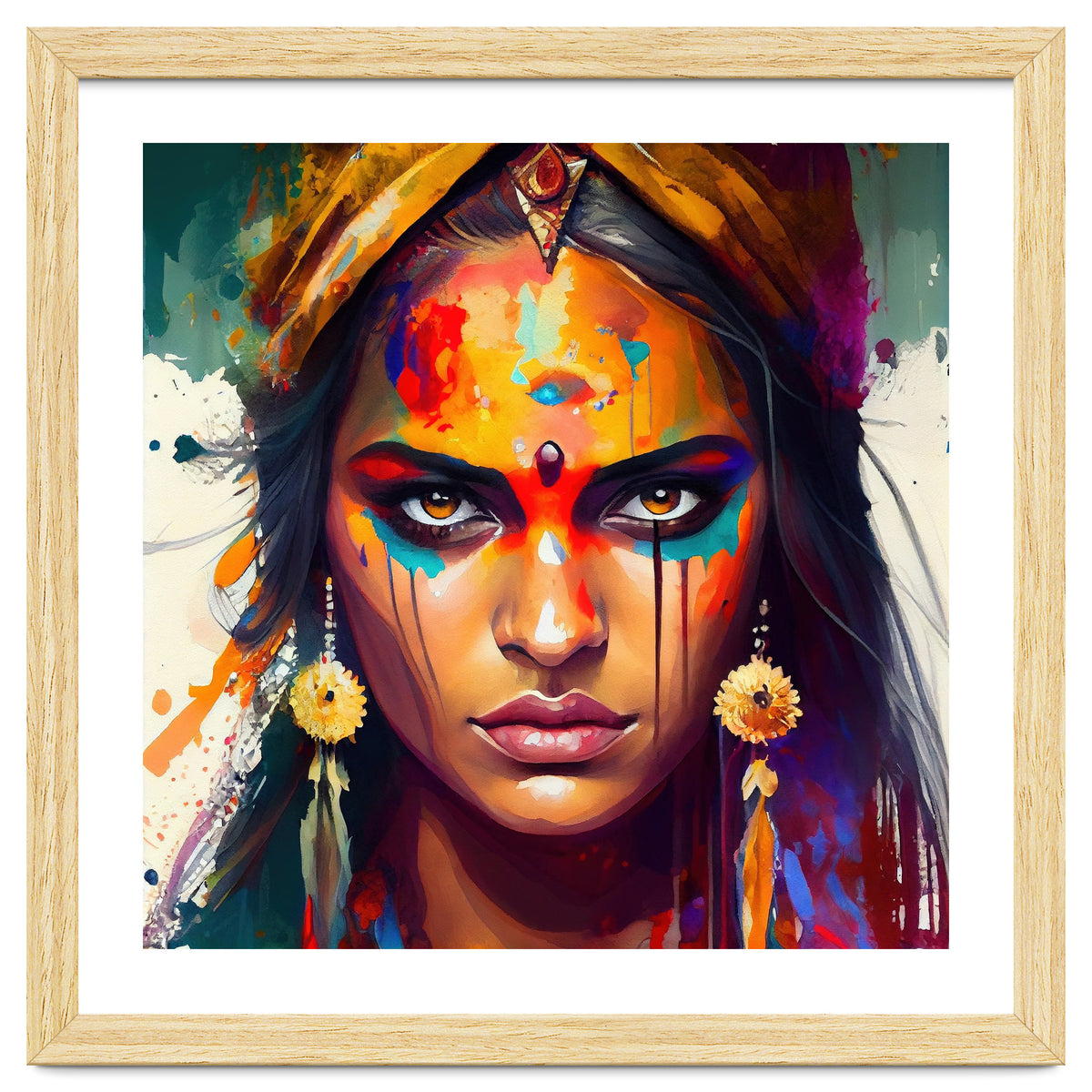 Powerful Hindu Woman #1