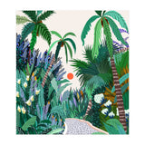 The Urban Jungle Route, Botanical Tropical Nature Plants, Forest Bohemian Eclectic Trees, Exotic Garden Palm Travel Boho (Print Only) thumbnail