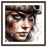 Fierce Pirate Captain Portrait thumbnail