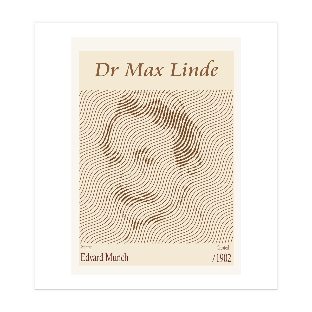 Dr Max Linde – Edvard Munch 1902 (Print Only)