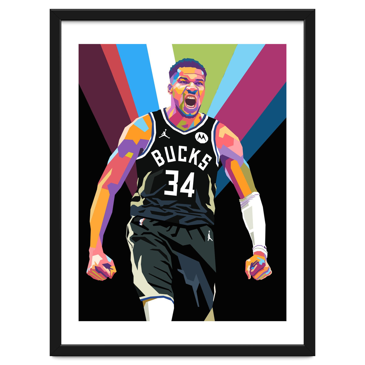 Giannis Antetokounmpo art