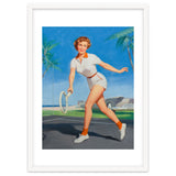 Pinup Girl On The Tennis Course thumbnail