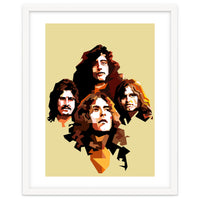 Retro Led Zeppelin Rock Blues Music