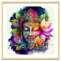 Floral Awakening Buddha