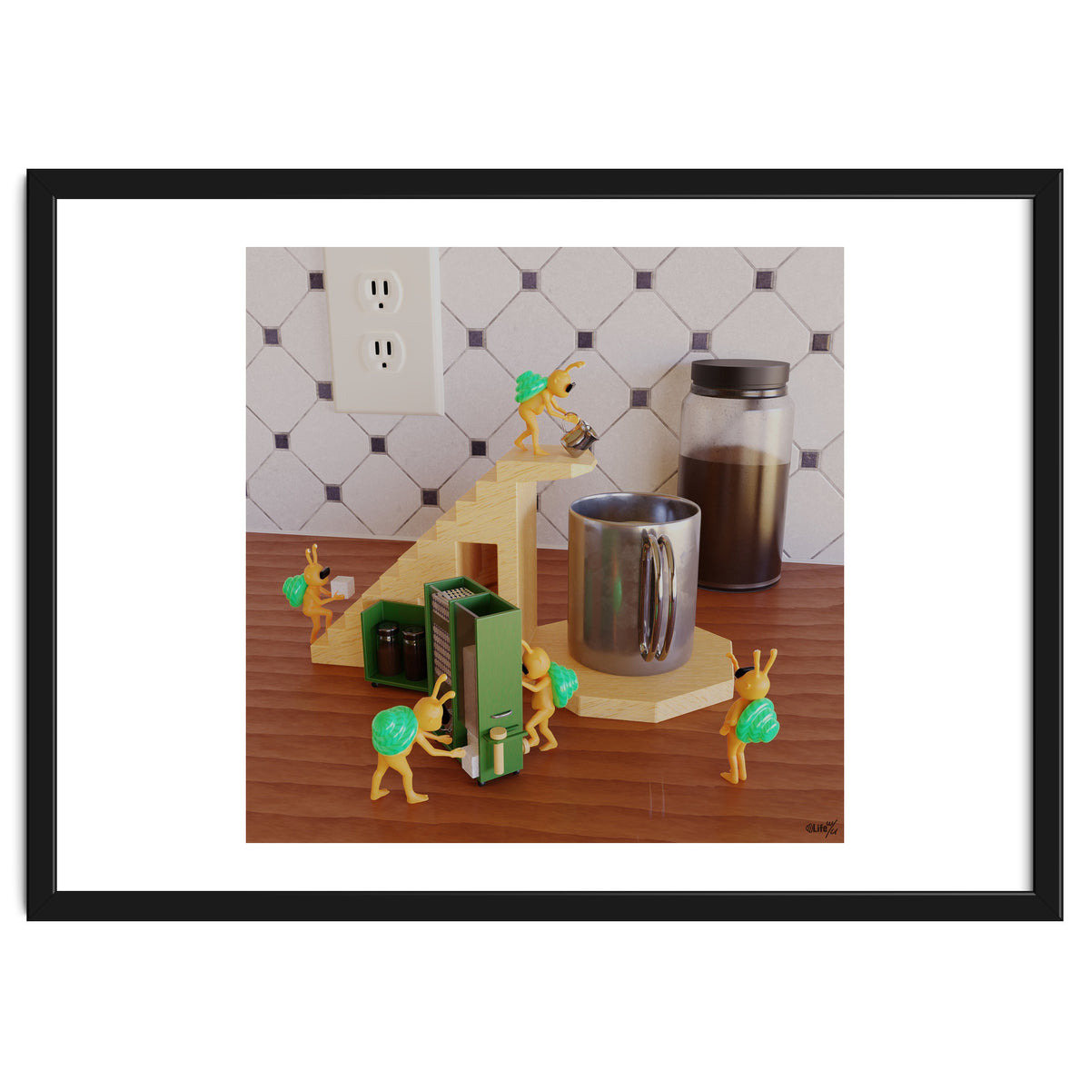 Coffee Support - angle #1 (Lwuba 038 Coffee Support 01)