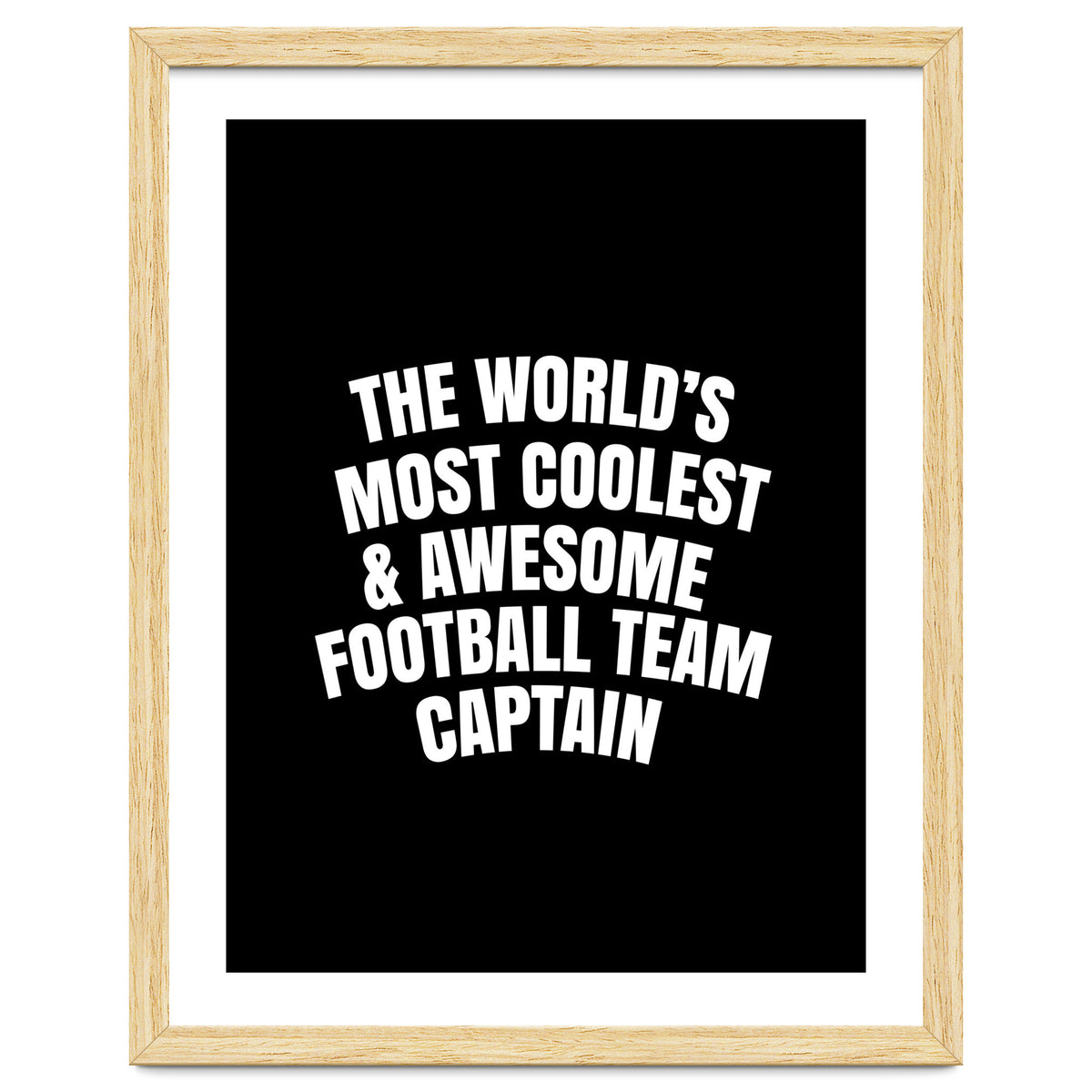 World's most coolest and awesome football team captain