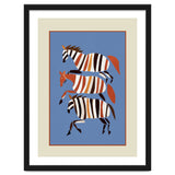 Striped Running Horses thumbnail