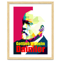 Gottlieb Daimler Pop Art WPAP