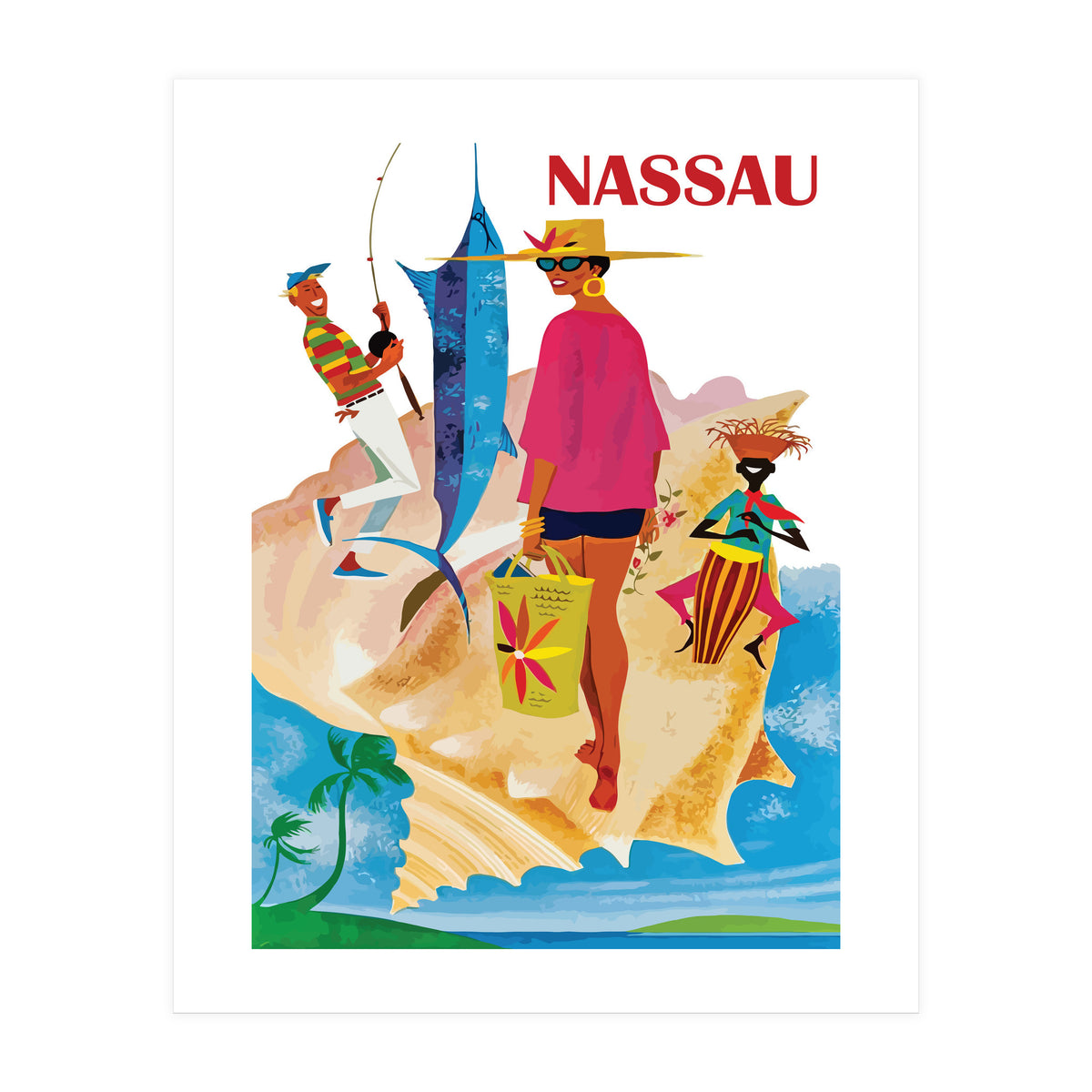 Nassau, Bahamas (Print Only)