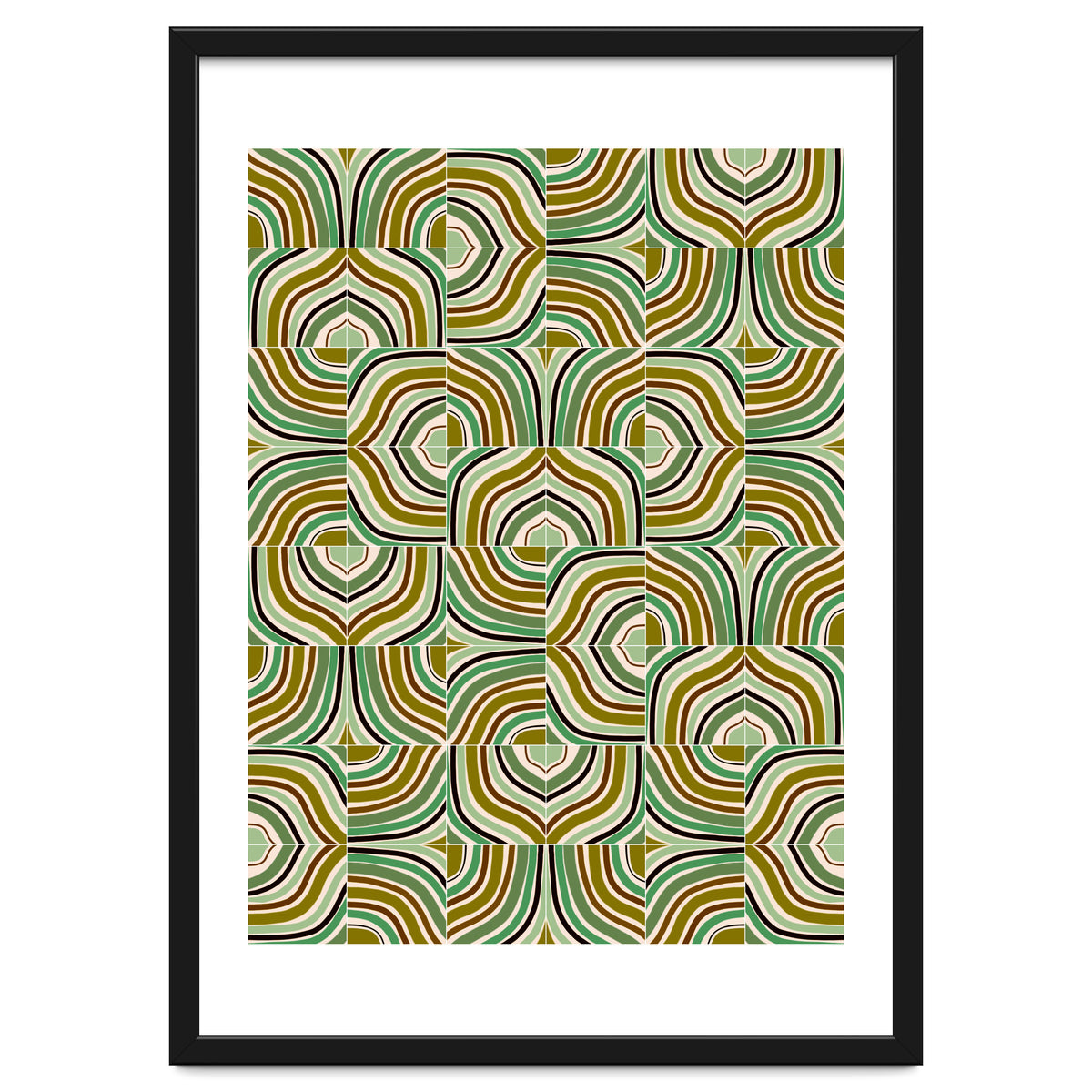 Jade Rainbow Mixed Tiles