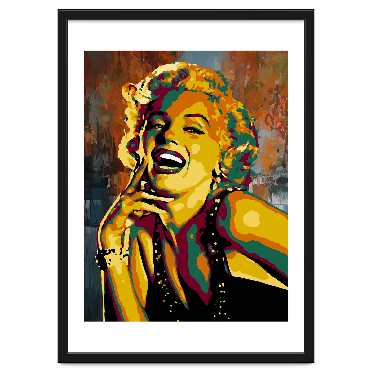 Marilyn Monroe Colorful abstract