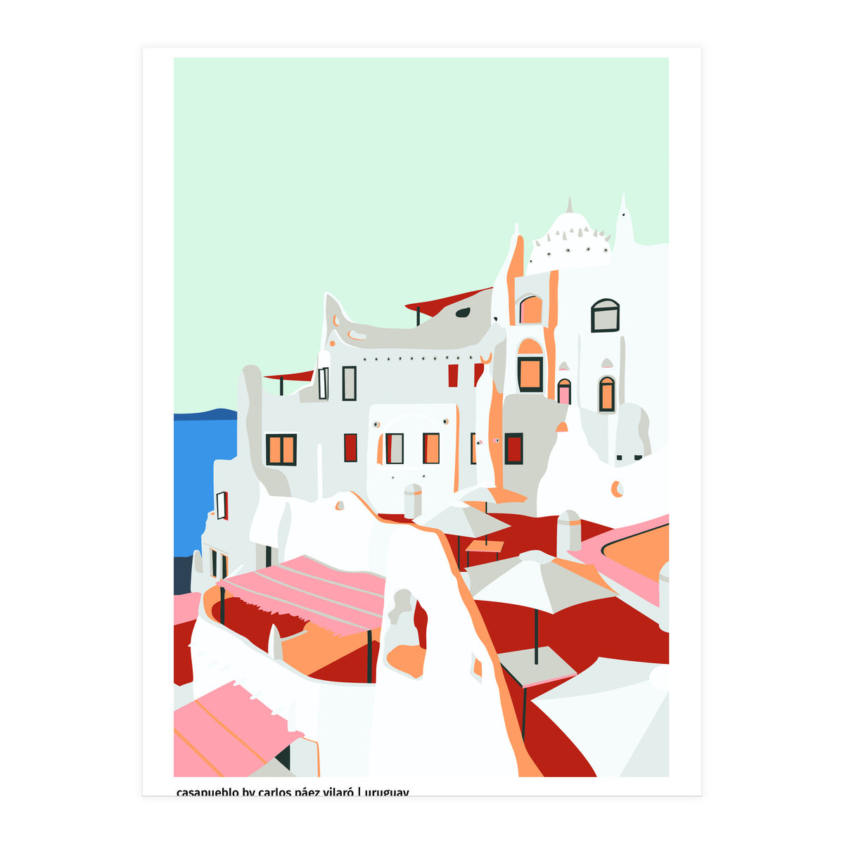 Casapueblo - Uruguay (Print Only)