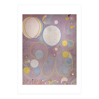 Hilma af Klint - The Ten Largest No 8 Adulthood Abstract Spiritual Geometry Art (Print Only)