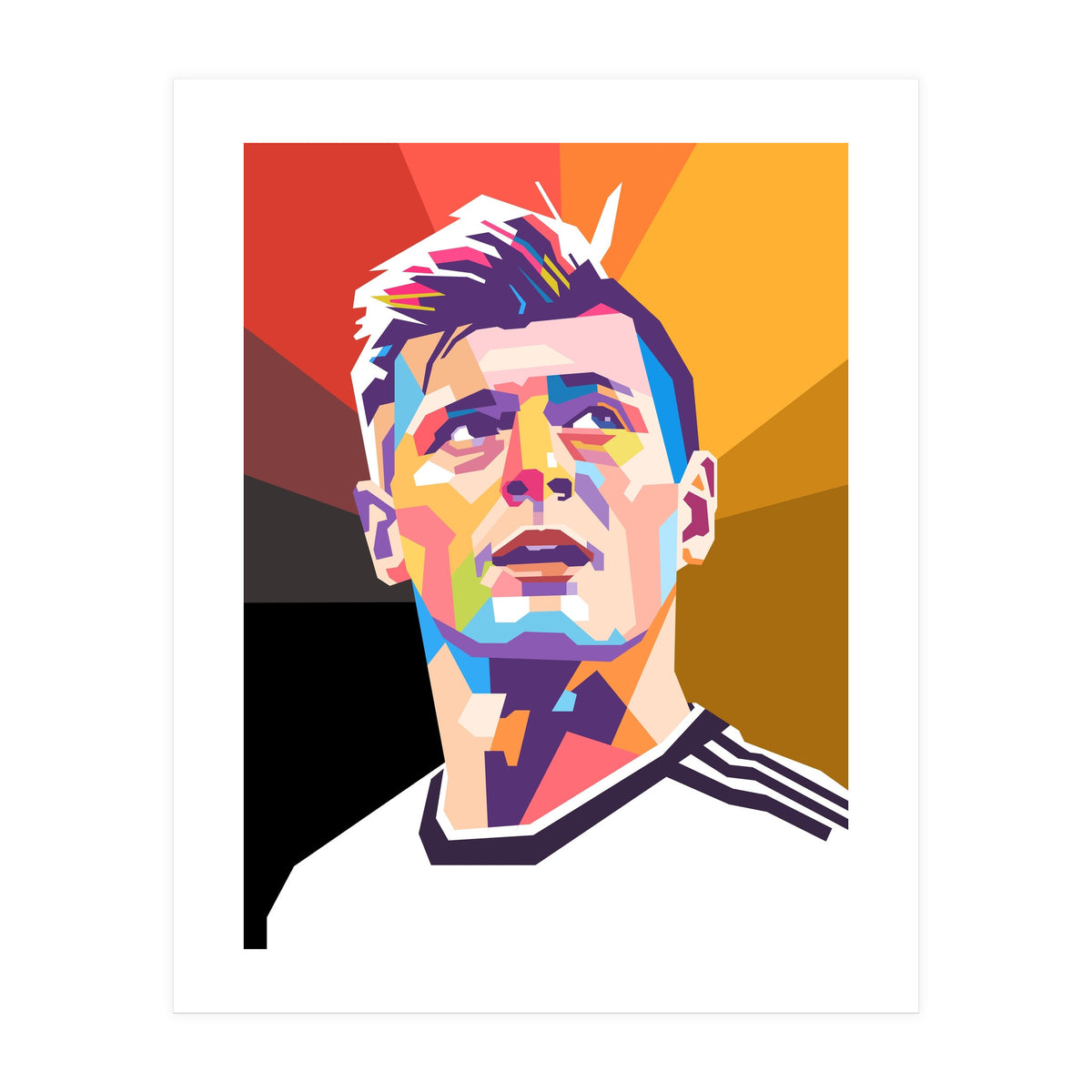 Toni Kroos art (Print Only)