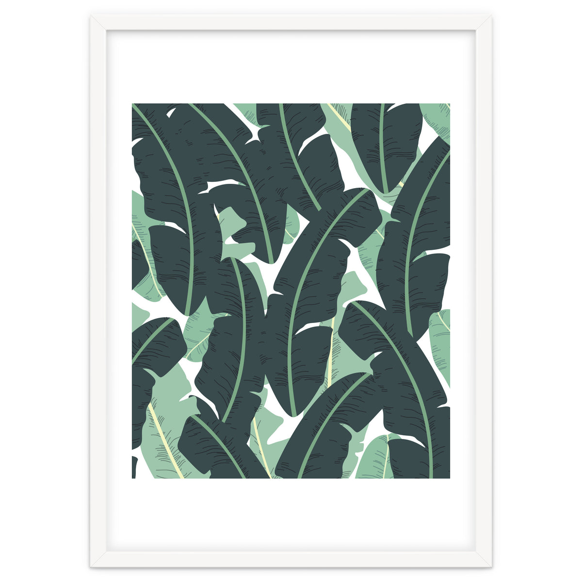 Banana Leaf Pattern