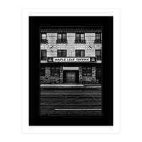 Maple Leaf Tavern No 1 with Border (Print Only)