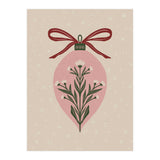 Christmas Floral Globe (Print Only) thumbnail