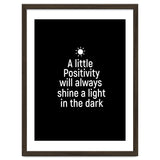 A little positivity will always shine a light in the dark thumbnail