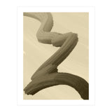 Brushstrokes in Sepia (Print Only) thumbnail
