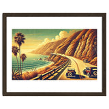Vintage Coastal Road Journey Poster thumbnail