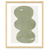GREEN WATERCOLOR SHAPES NO.2 thumbnail