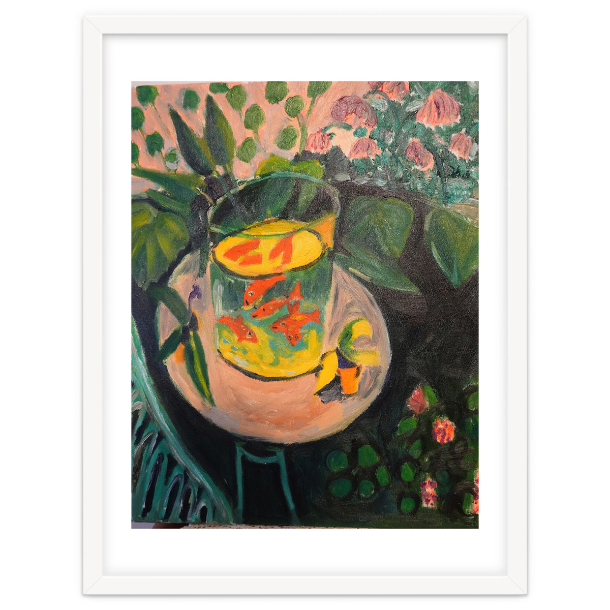 Still Life Fishes Oil Painting