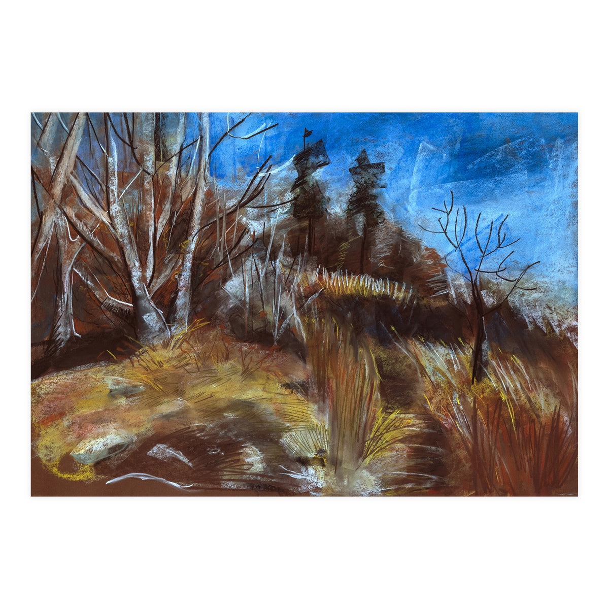 Autumn meadows (Print Only)