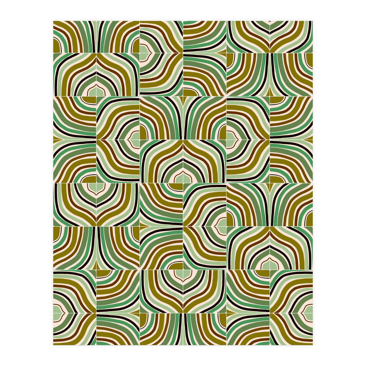 Jade Rainbow Mixed Tiles (Print Only)
