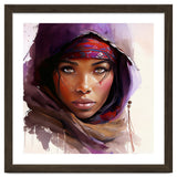 Watercolor Tuareg Woman #6 thumbnail