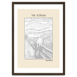 The Scream – Edvard Munch (ascii art) thumbnail