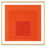 JOSEF ALBERS - HOMAGE TO THE SQUARE RED thumbnail
