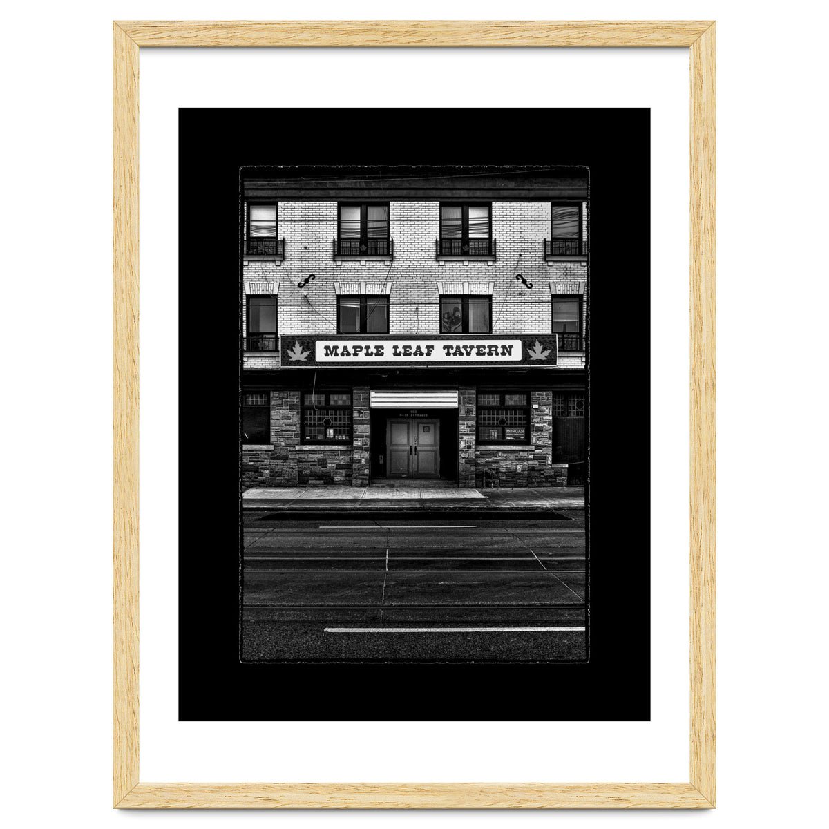 Maple Leaf Tavern No 1 with Border