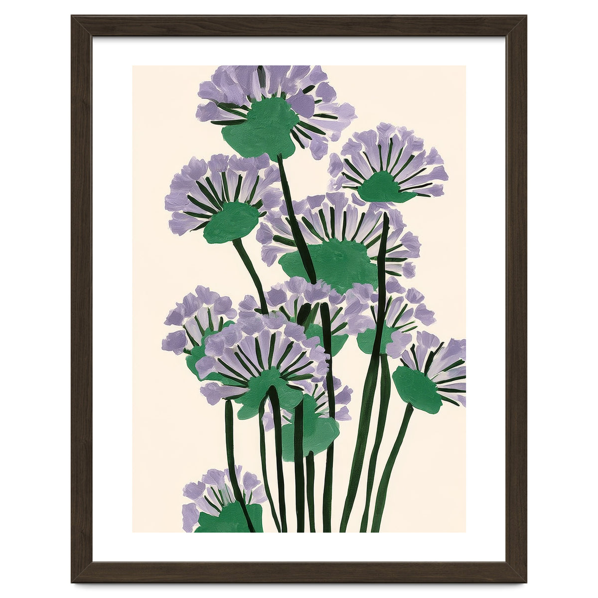 Modern Lavender Garden