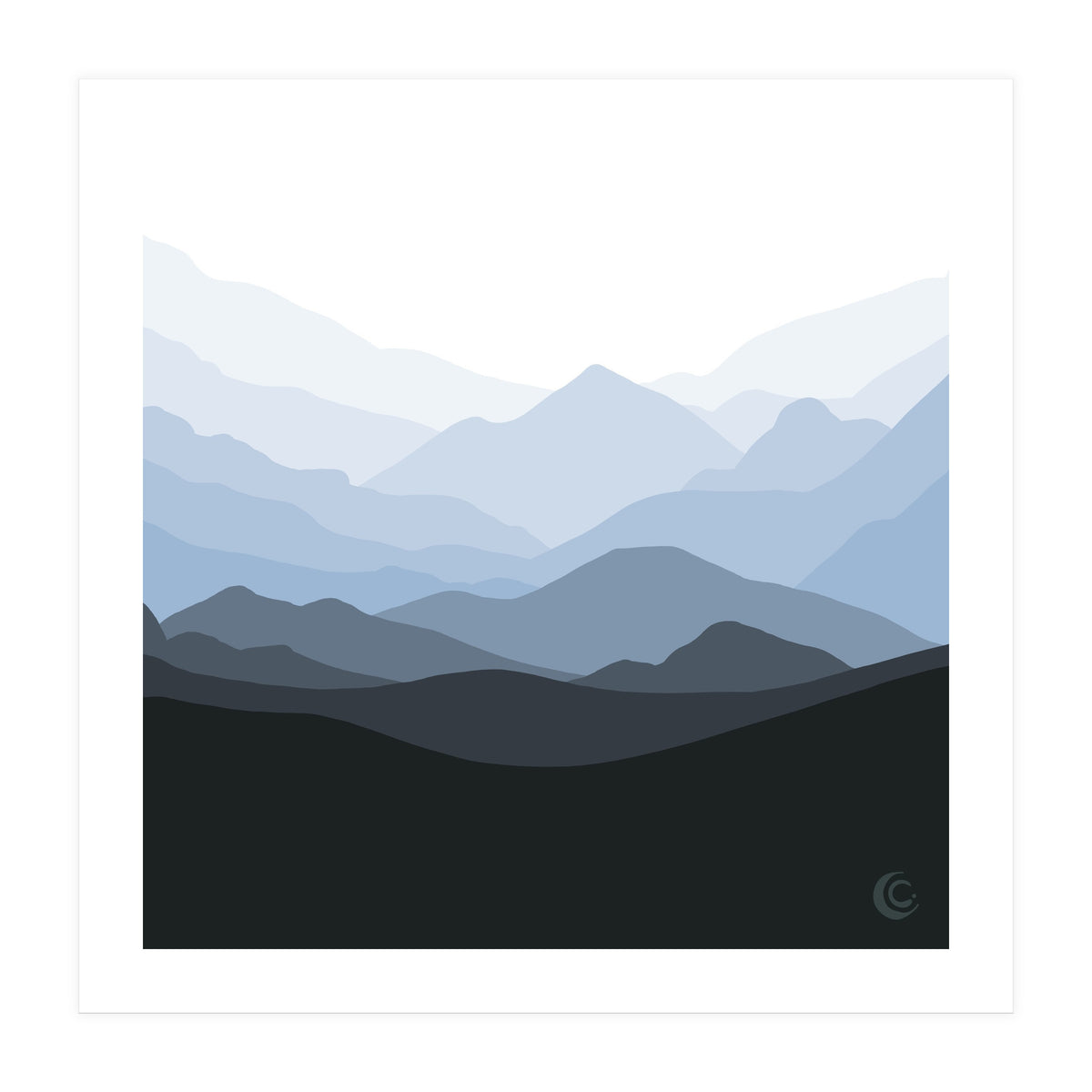 Meditative (Layers) (Print Only)