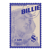 Billie Eilish Stamps Art (Print Only)